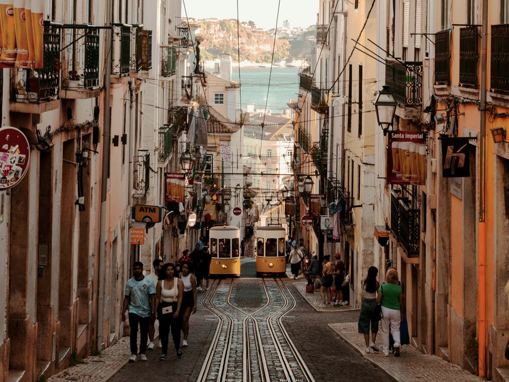 Straatbeeld Lissabon